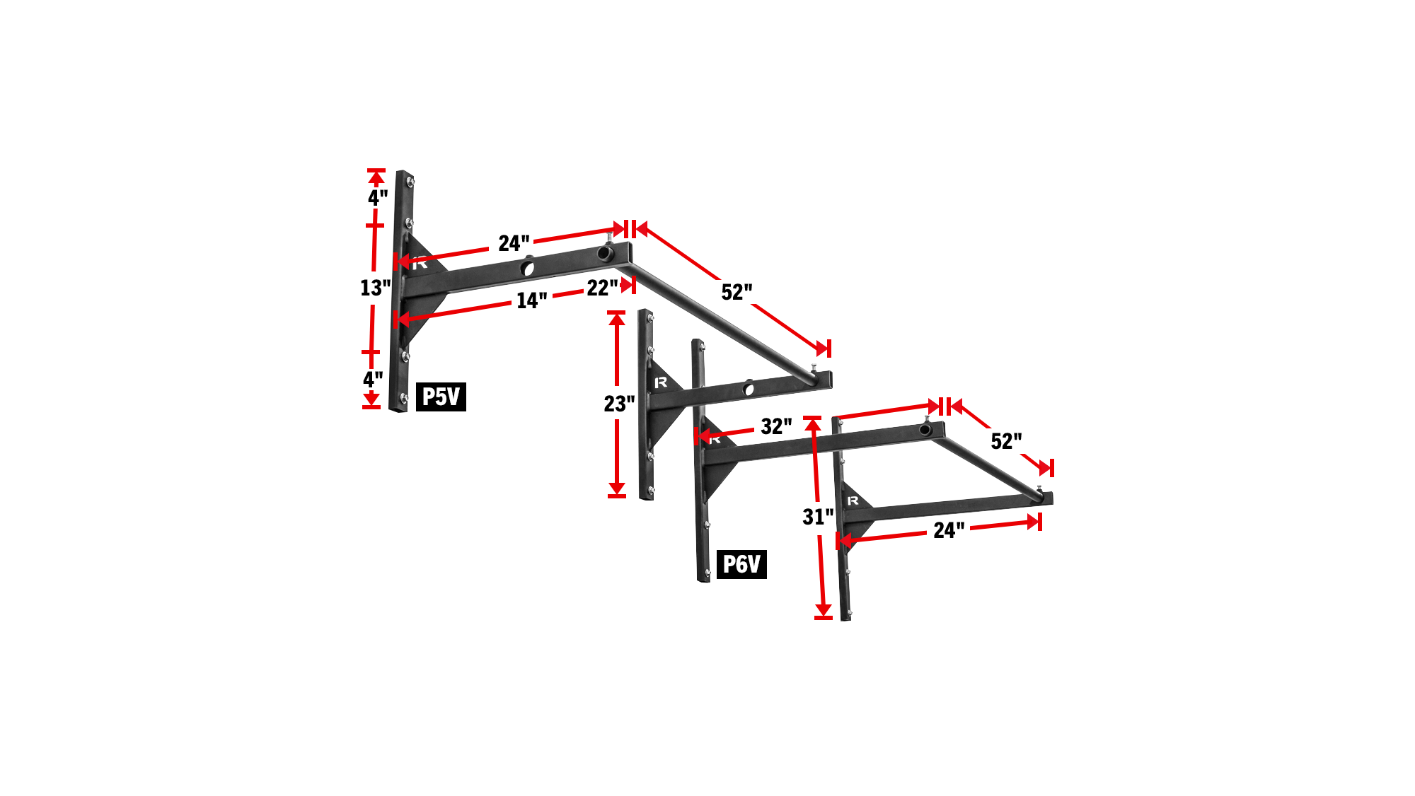 Rogue P-6V Garage Pull-up System
