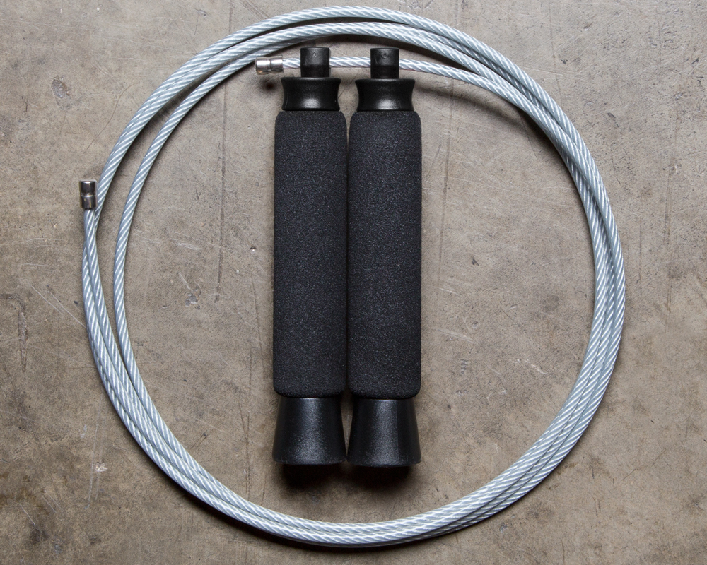 Foam Handle Steel Cable Jump Ropes