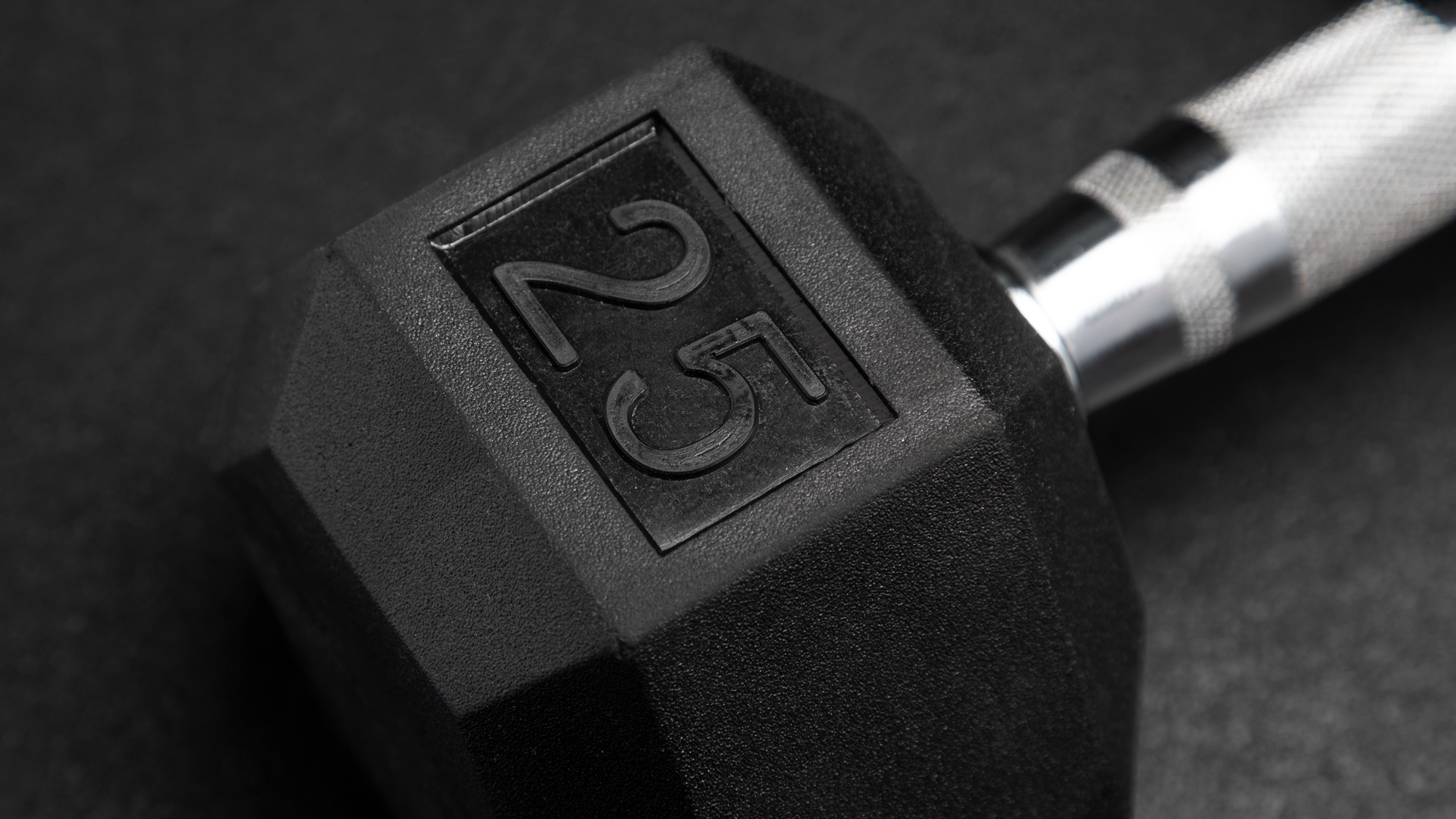 Rubber Hex Dumbbell