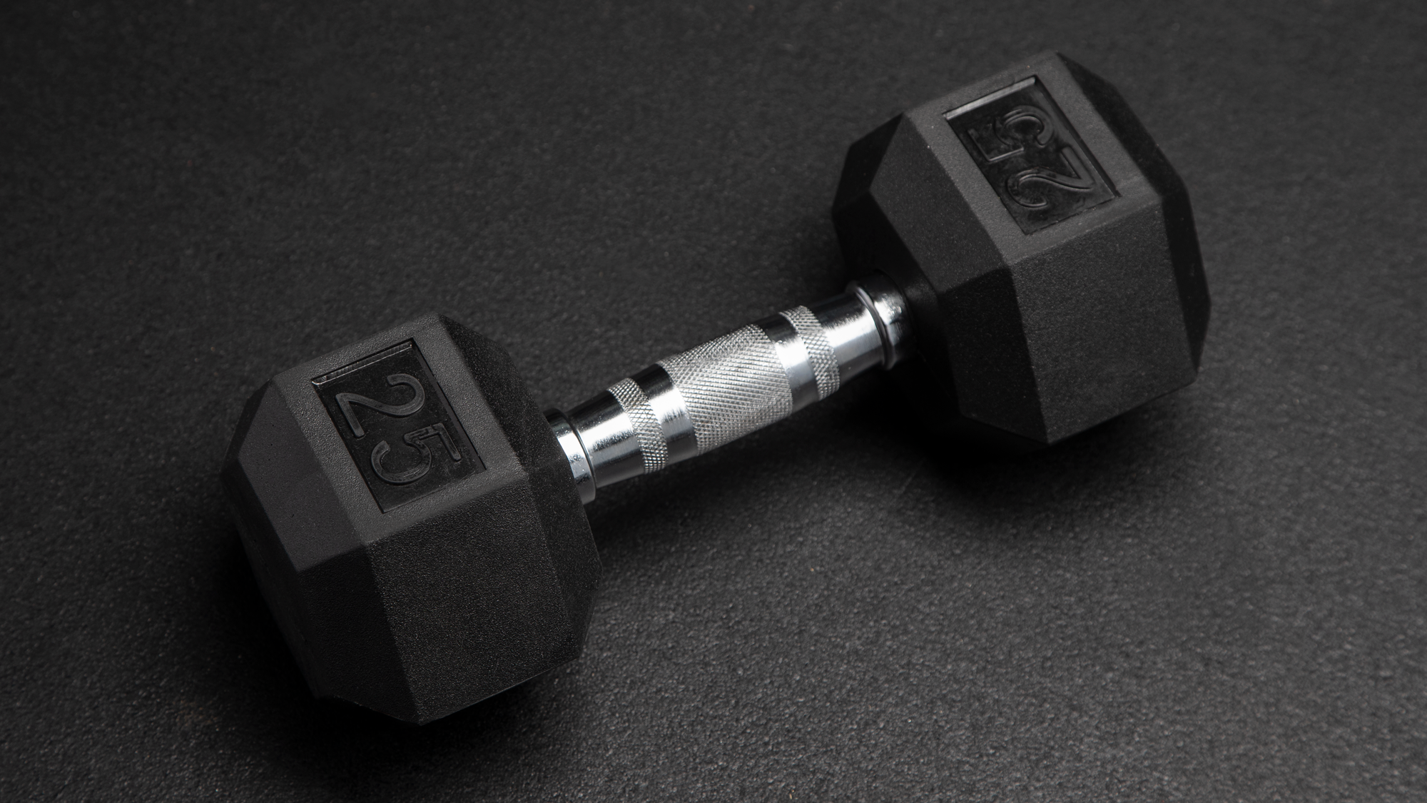 Rubber Hex Dumbbell