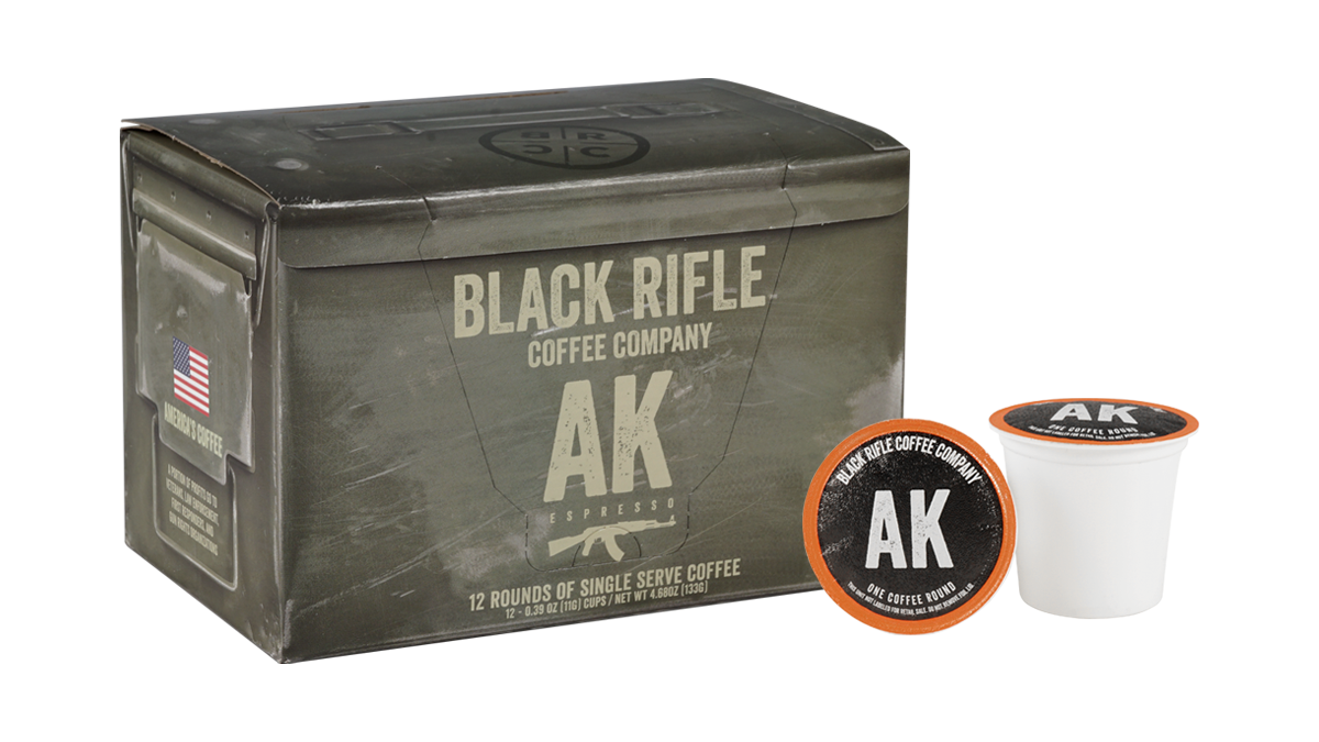 Black Rifle Coffee - AK-47 Espresso Blend Coffee Rounds