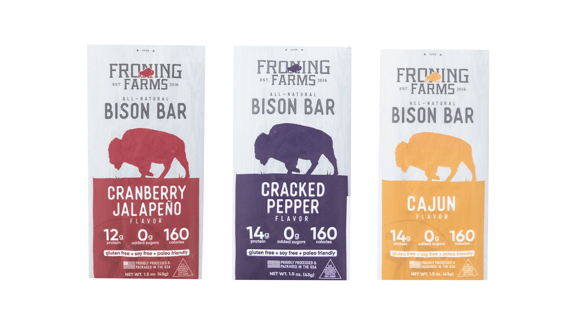 Froning Farms Bison Bar