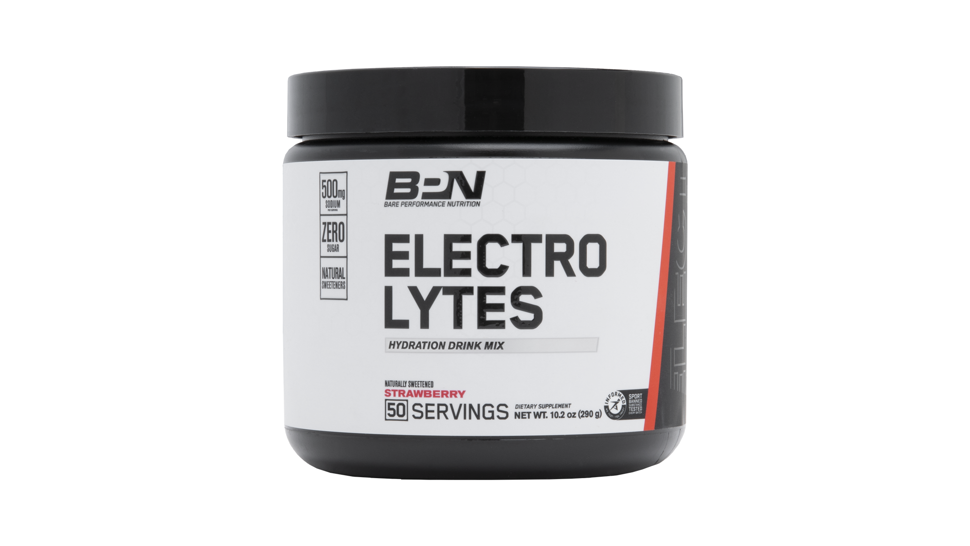 Bare Performance Nutrition Electrolytes Hydration Drink Mix - Strawberry