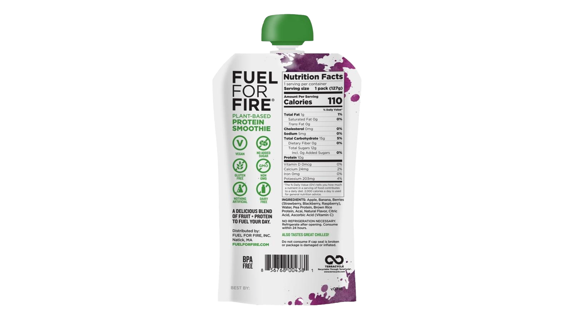 Fuel for Fire - Berry Acai - 6 Pack