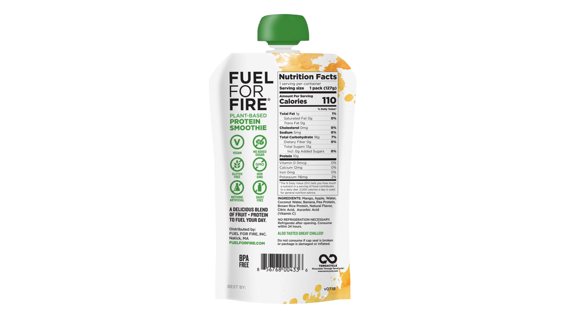 Fuel for Fire - Mango Coconut - 6 Pack