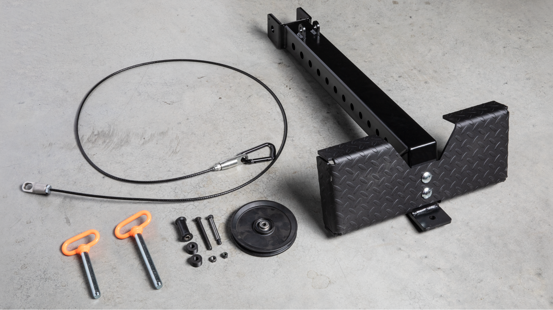 Monster Rack Mount Lat Pulldown Seat + Low Row Kit