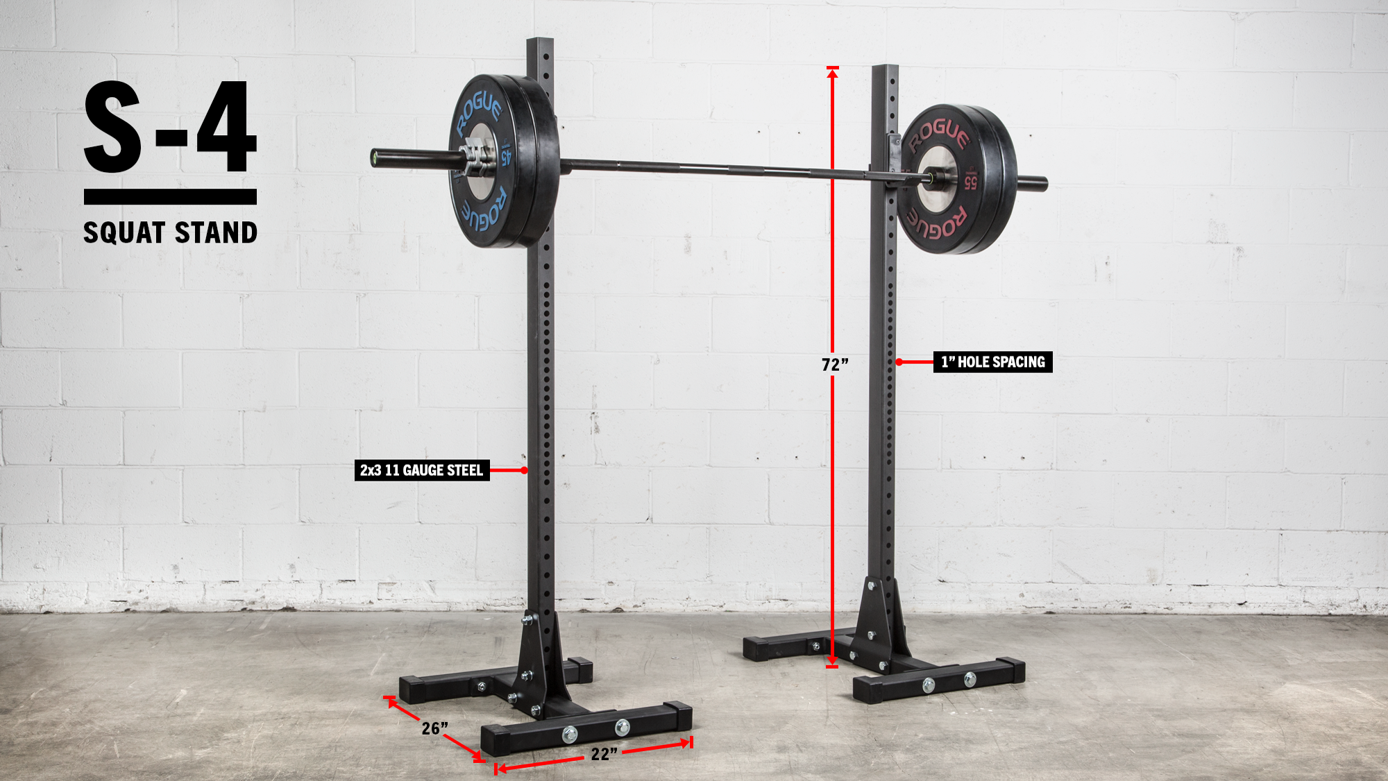 Rogue S-4 Squat Stand 2.0