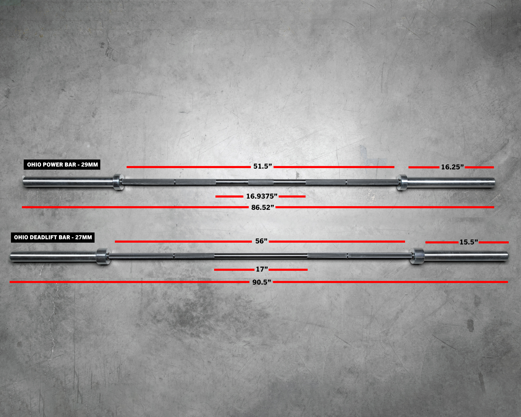Rogue Ohio Deadlift Bar - Black Zinc