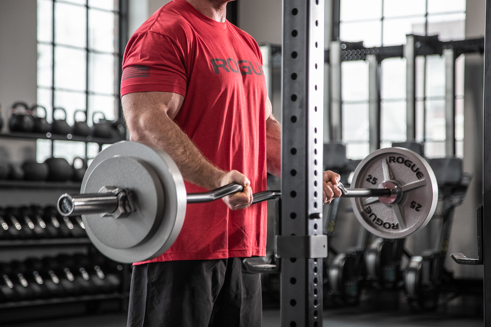Rogue Rackable Curl Bar