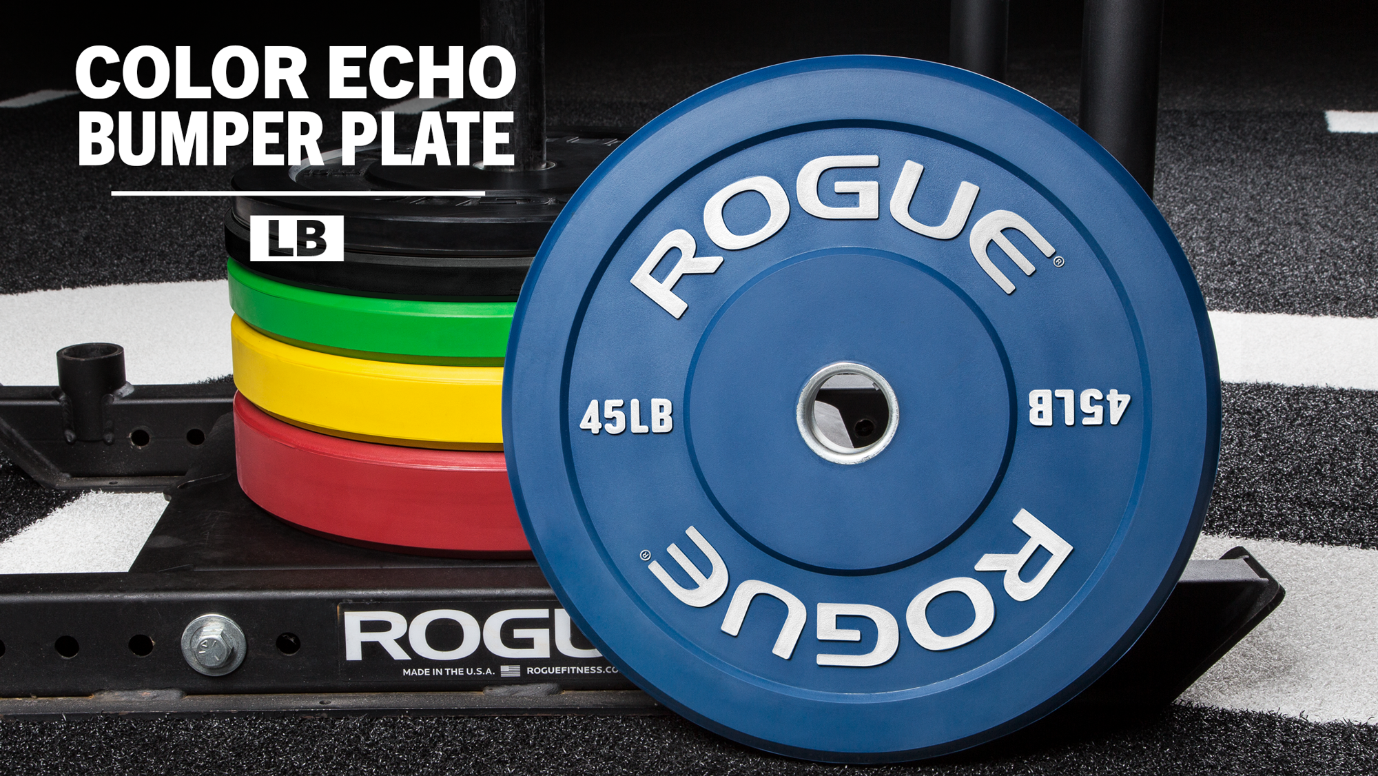 Rogue Color Echo Bumper Plates