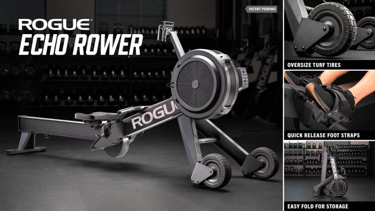 Rogue Fitness Echo Rower Model reference · options at Rogue