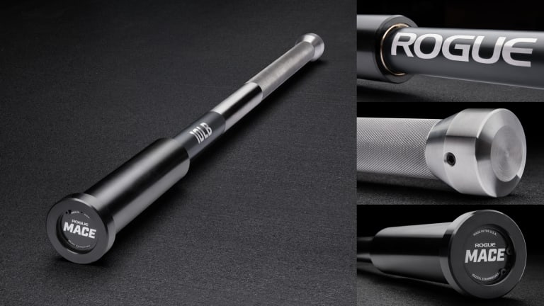 Rogue Fitness Mace Model reference · options at Rogue