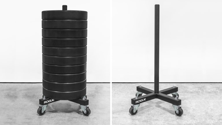 Rogue Fitness V2 Bumper Stacker Model reference · options at Rogue