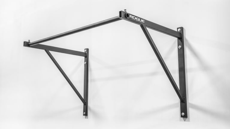 Rogue Fitness P-4 Pull-up System Model reference · options at Rogue