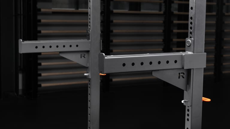 Rogue Fitness Infinity Safety Spotter Arms Model reference · options at Rogue
