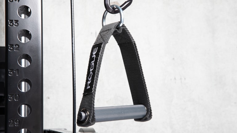 Rogue Fitness Single Handle Cable Attachment Model reference · options at Rogue