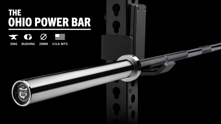 Rogue Fitness 20KG Ohio Power Bar - Black Zinc Model reference · options at Rogue