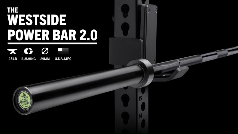Rogue Fitness Westside Power Bar 2.0 Model reference · options at Rogue