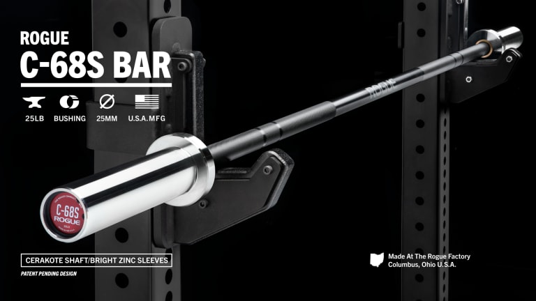 Rogue Fitness C-68S Bar Model reference · options at Rogue