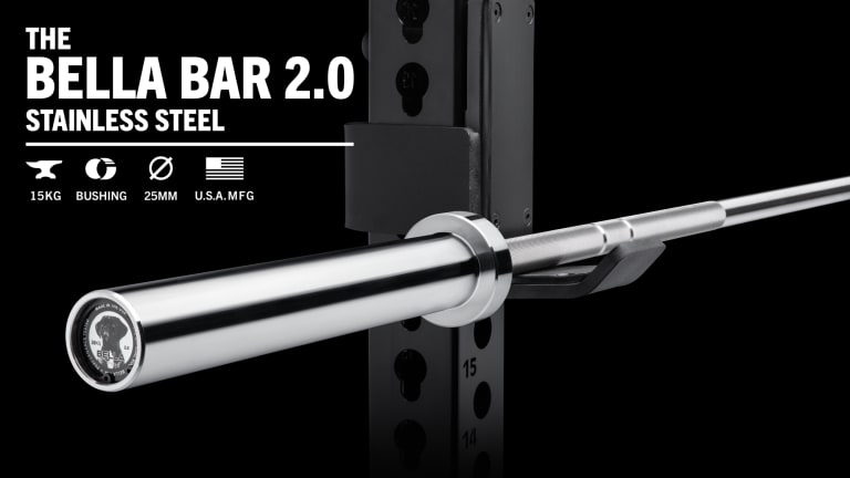 Rogue Fitness The Bella Bar 2.0 - Stainless Steel Model reference · options at Rogue