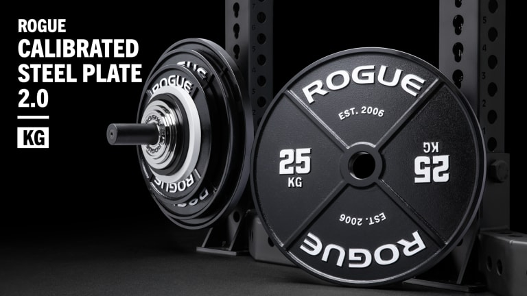 Rogue Fitness Calibrated KG Steel Plates 2.0 - Black Model reference · options at Rogue