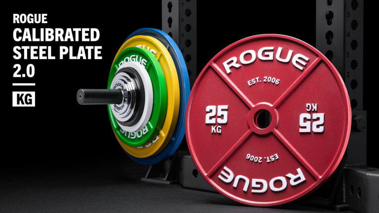 Rogue Fitness Calibrated KG Steel Plates 2.0 Model reference · options at Rogue