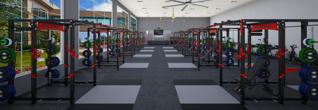 strength and conditioning gym layout