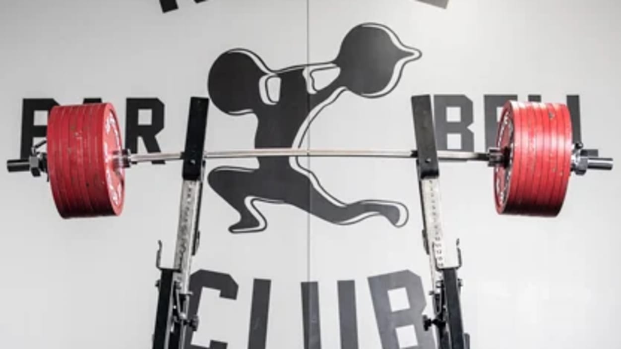 Boneyard Rogue 32MM Squat Bar Rogue Fitness