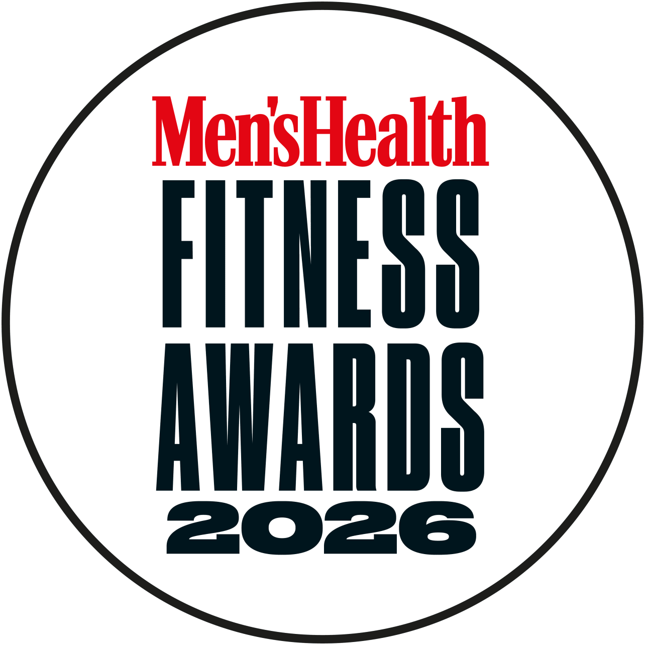 Men's Health Fitness Awards 2026 logo