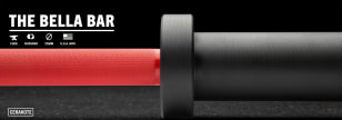 catalog/Weightlifting Bars and Plates/Barbells/Womens 15KG Barbells/BELLACERAKOTE/BELLACERAKOTE-red-black-Dynamic-H_mzlbfr