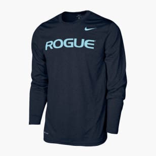 Rogue Nike Dri-Fit Legend 2.0 Long Sleeve Tee - - Black | Rogue Fitness