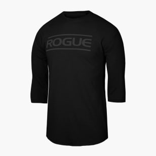 Rogue Black on Black 3/4 Sleeve