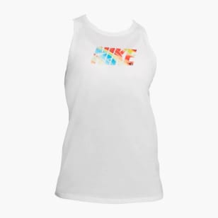 Nike Training Dri-FIT Swoosh high neck camo print sports bra in