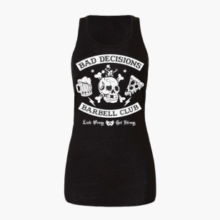 Bad Decisions Barbell Club Women's Tank