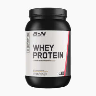 Bare Performance Nutrition, BPN Whey Protein Powder, Milk N' Cookies, 25g  of Protein, Excellent Taste & Low Carbohydrates, 88% Whey Protein & 12%
