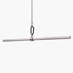 Rogue Stainless 40" Straight Lat Bar