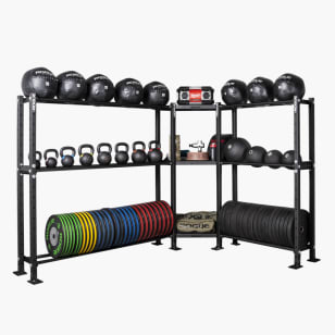 Mass Storage Corner Shelf