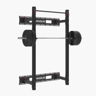Rogue R-3W Fold Back Wall Mount Rack - Made in the USA | Rogue Fitness