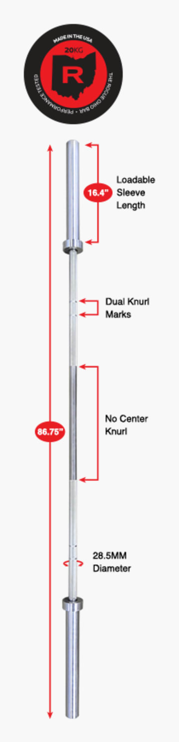 Product Specifications: The Ohio Bar - Stainless Steel