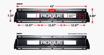 Product Specifications: Rogue Jammer Pull-up Bar