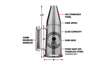 Product Specifications: Rogue Artillery Mug & Anvil