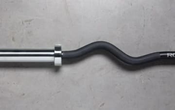 CAMBERED KNURLED BARBELL