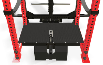 FULLY CAPABLE: RHINO BELT SQUAT, LAT PULLDOWN/LOW ROW, AND FUNCTIONAL TRAINER OPTIONS
