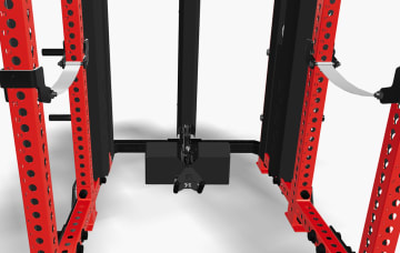 Power Rack/Functional Trainer/Lat Pulldown/Low Row in One