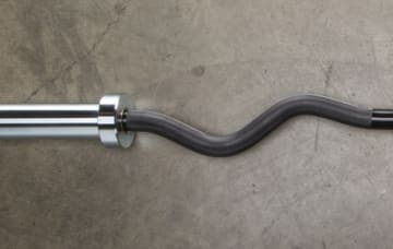 Cambered Knurled Barbell