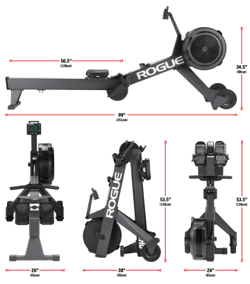 Product Specifications: Rogue Echo Rower
