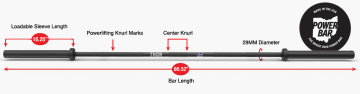 Product Specifications: Rogue Athlete Cerakote Power Bar - THOR Edition