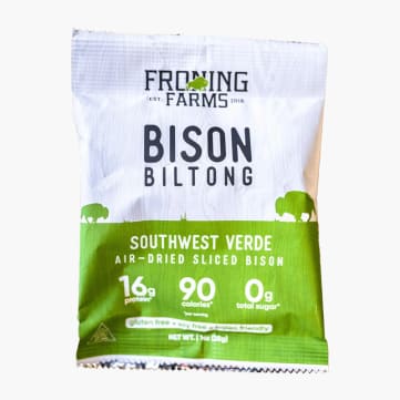 Froning Farms Bison Biltong