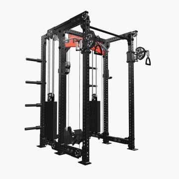 Rogue FM-6 Twin Functional Trainer - Satin Black