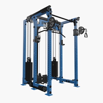 Rogue FM-6 Twin Functional Trainer - Bright Blue